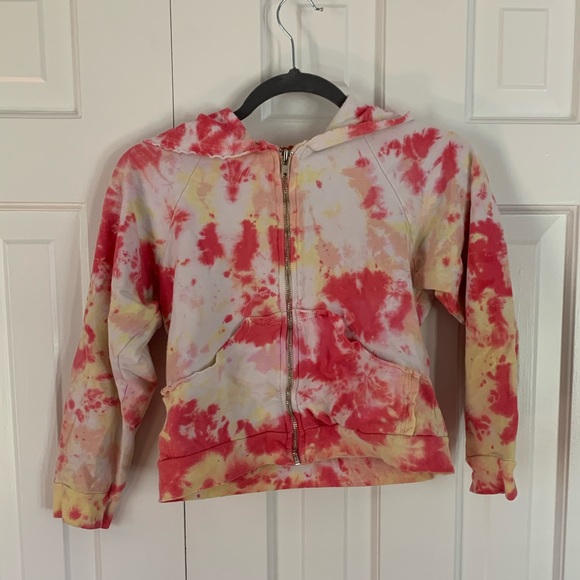 Kids Tie Die Sweatshirt and Sweatpants Set - Picture 3 of 7